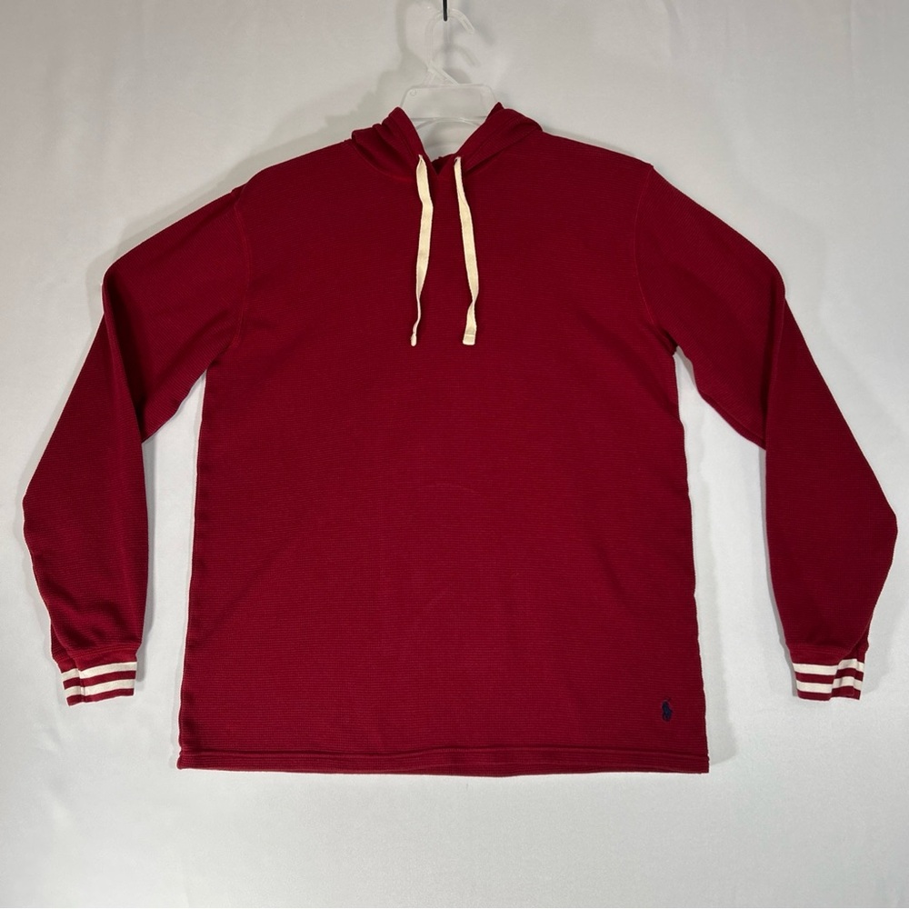 Polo Ralph Lauren Mens Hoodie size Large Soft Modal Cotton Lightweight Pony
